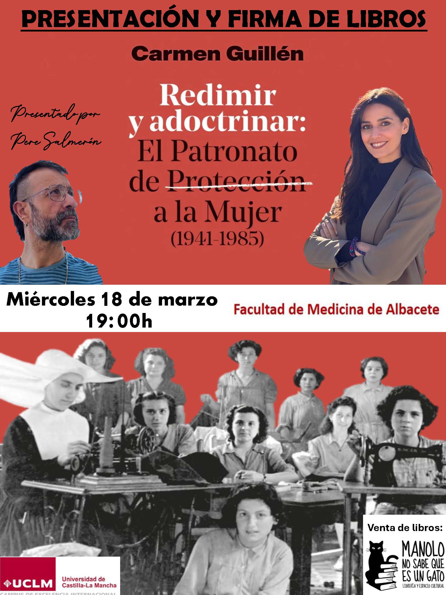 CARTEL PRESENTACION LIBRO CARMEN GUILLEN