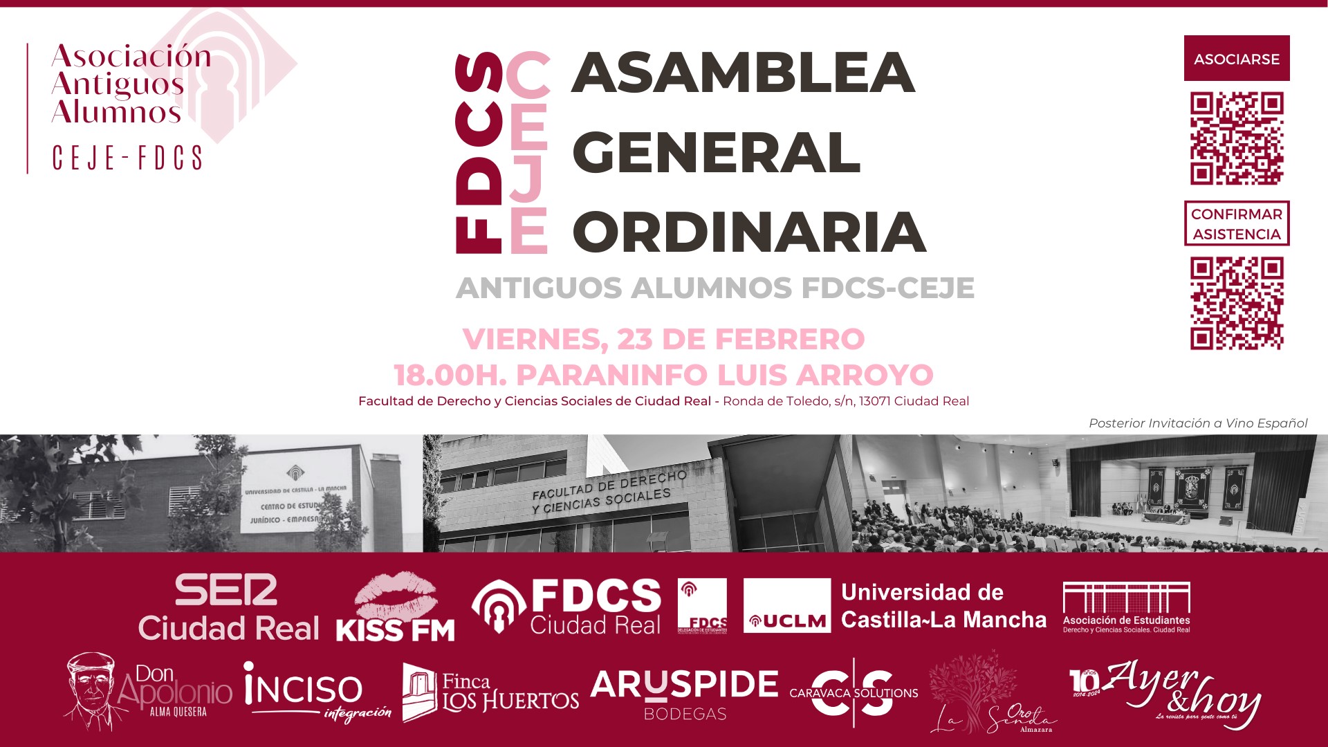 Asamblea Ordinaria AAA FDCS-CEJE