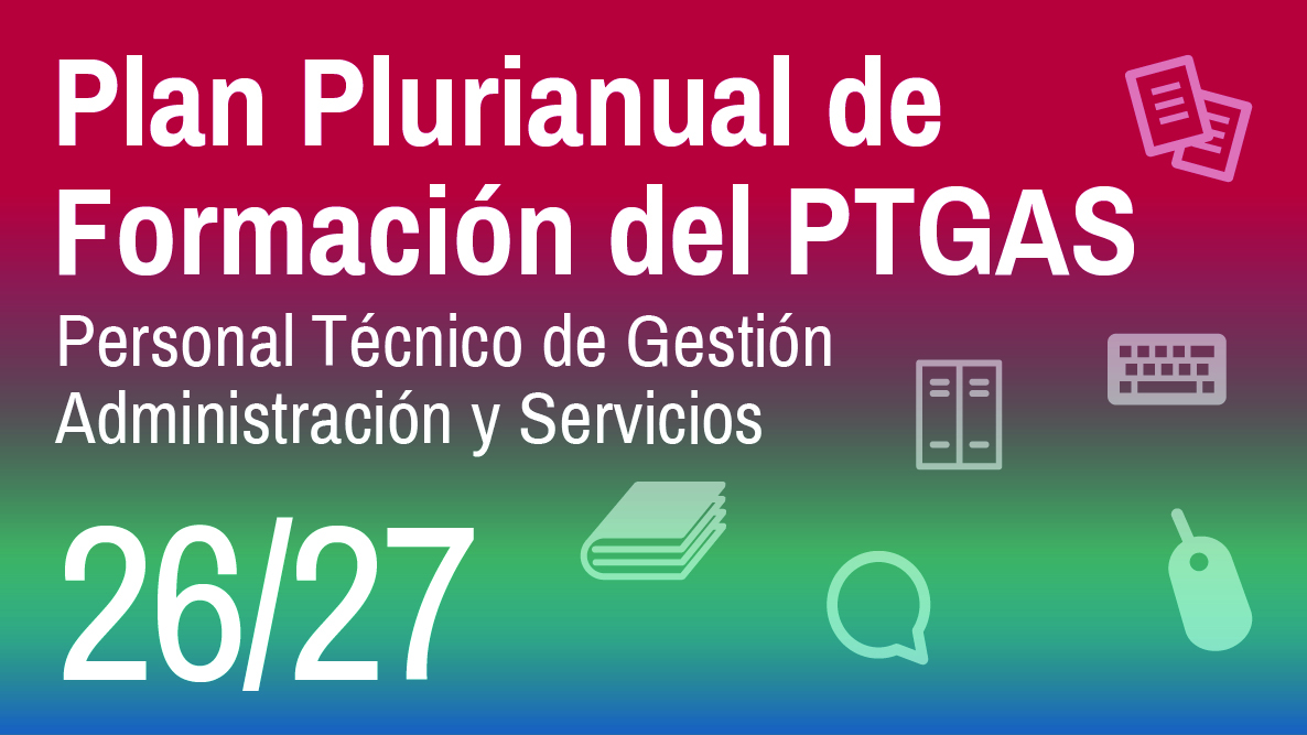 Plan plurianual de formación del PTGAS