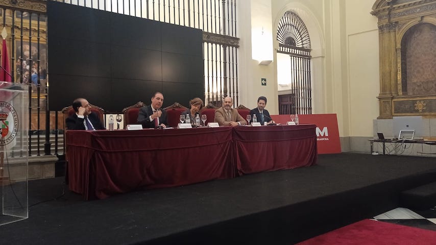 Inauguración 25.ª edición de los Cursos de Postgrado en Derecho de la UCLM en el campus de Toledo.