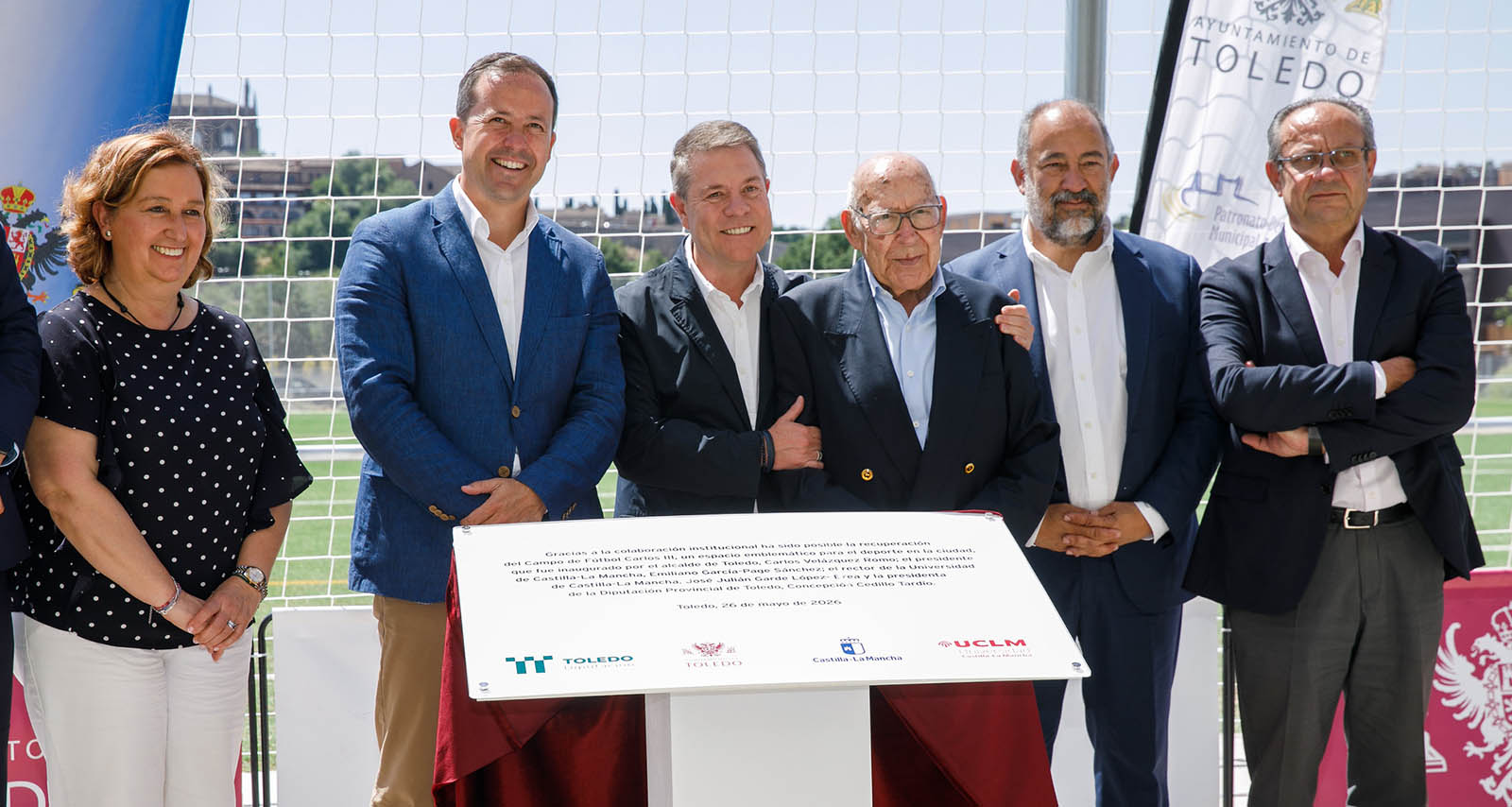 La UCLM participa en la recuperación del histórico campo de fútbol Carlos III 
