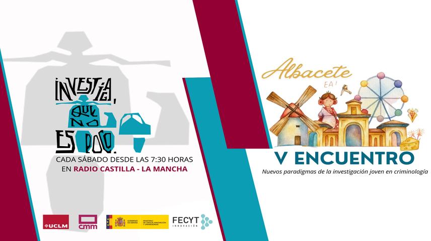  Contar la criminología en 'Investiga, que no es poco' 