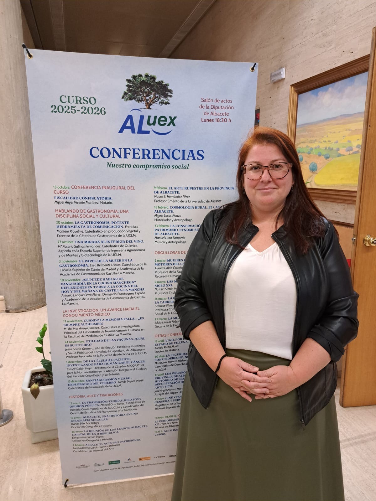 Eva Galán. Ciclo de conferencias